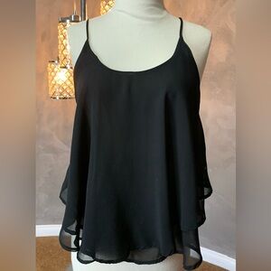 Elegant Black Women's Top